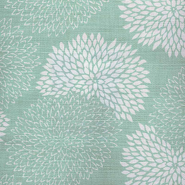 China Seas New Chrysanthemum Reverse Aqua Fabric Sample 6295-04