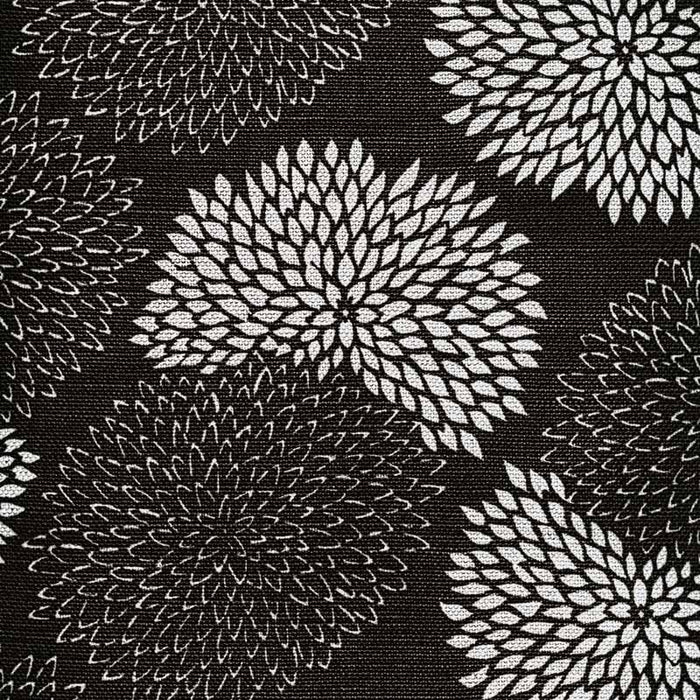 China Seas New Chrysanthemum Reverse Black Fabric Sample 6295-12