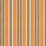 Schumacher Beacon Cotton Stripe Pumpkin/Mocha/Java Fabric Sample 62995