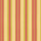 Schumacher Beacon Cotton Stripe Maize/Pear/Coral Fabric Sample 62996