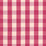 Schumacher Camden Cotton Check Raspberry Fabric Sample 63035