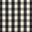 Schumacher Camden Cotton Check Ebony Fabric Sample 63042