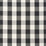 Schumacher Camden Cotton Check Black Fabric Sample 63044