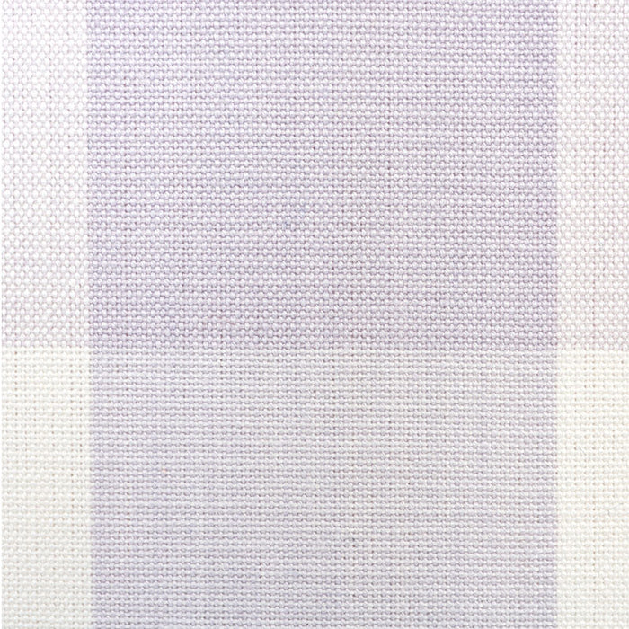 Schumacher Camden Cotton Check Lilac Fabric 63046