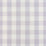 Schumacher Camden Cotton Check Lilac Fabric Sample 63046