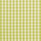 Schumacher Elton Cotton Check Pear Fabric 63055