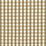 Schumacher Elton Cotton Check Mocha Fabric 63060