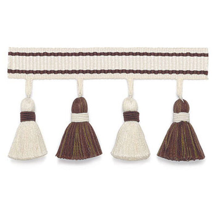 Schumacher Merida Tassel Fringe Java Trim 63083