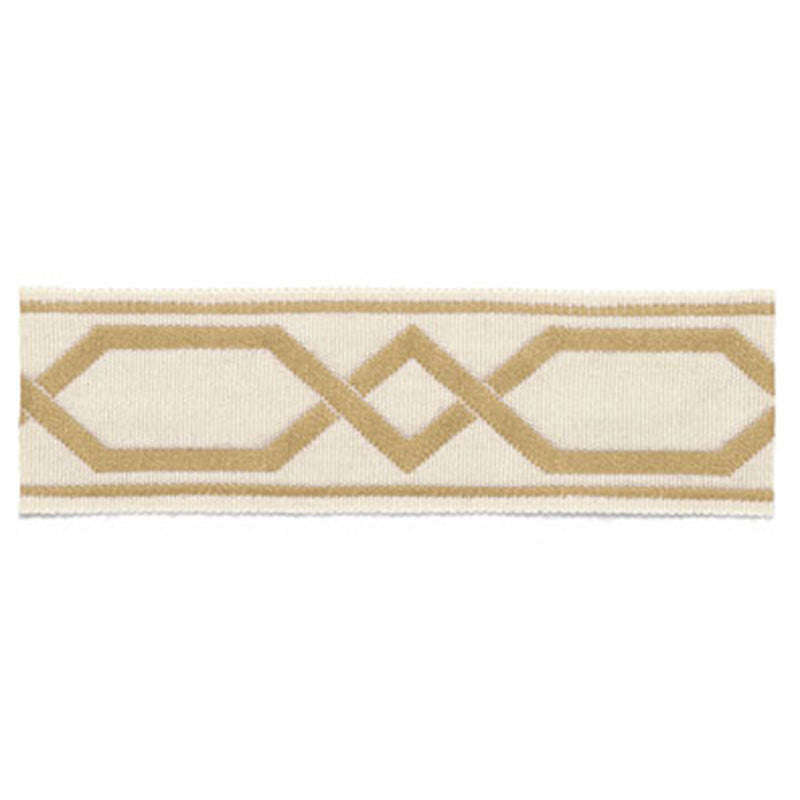 Schumacher Saint Tropez Braid Sand Trim 63094