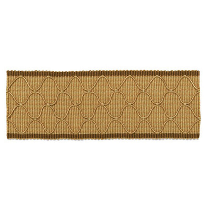 Schumacher Kent Braid Camel Trim Sample 63170