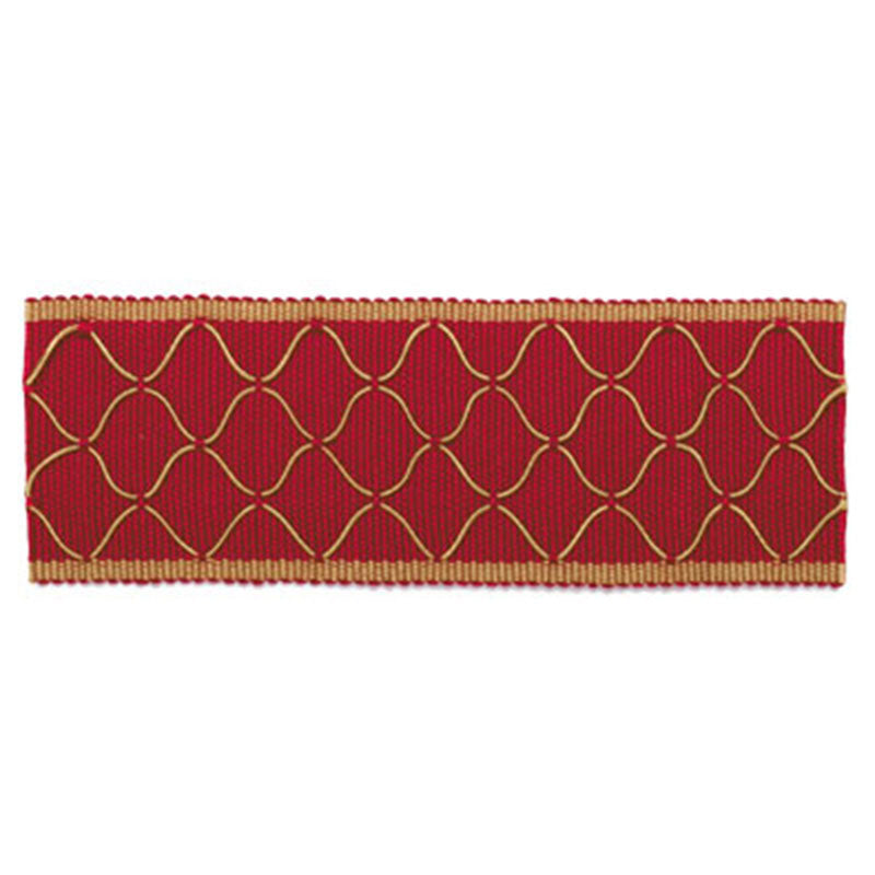 Schumacher Kent Braid Currant Trim Sample 63171