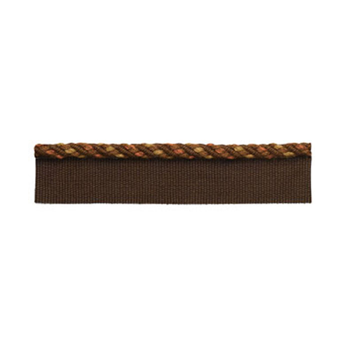 Schumacher Preston Lipcord Mocha Trim 63231