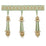 Schumacher Addington Molded Tassel Fringe Mineral Trim 63282