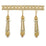 Schumacher Addington Molded Tassel Fringe Champagne Trim 63283