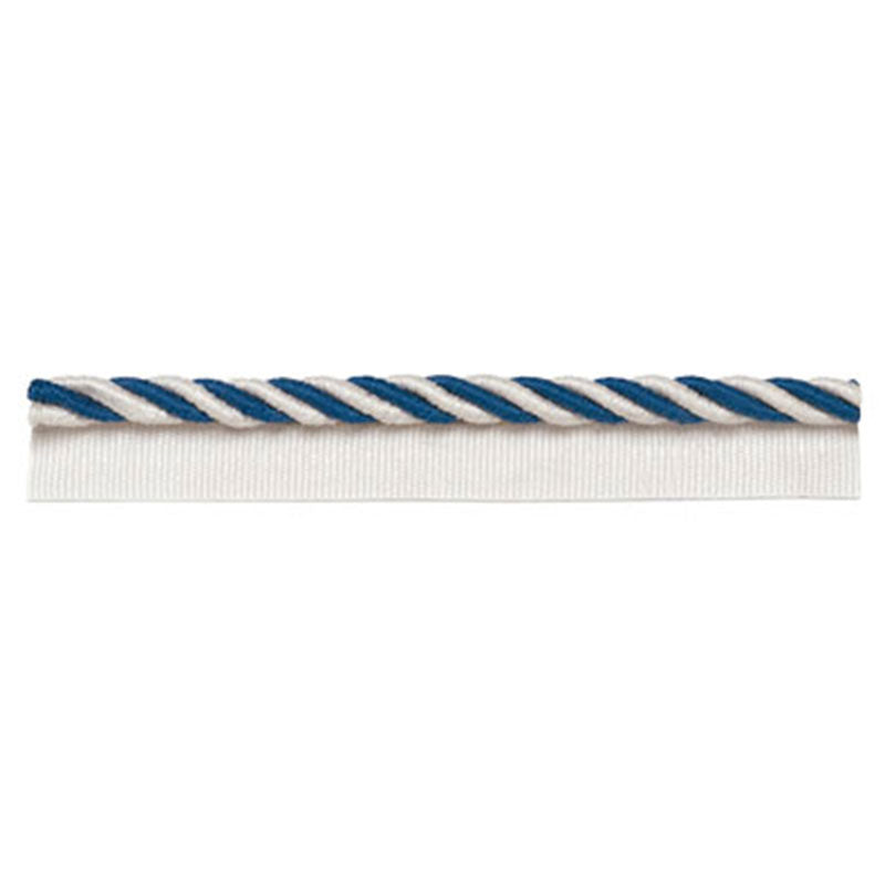 Schumacher Capri Lipcord Marine Trim 63350