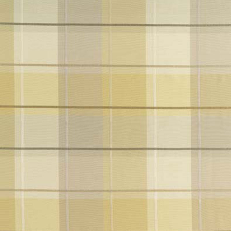 Schumacher Coin Silk Plaid Alabaster Fabric Sample 63360