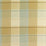 Schumacher Coin Silk Plaid Aqua Fabric Sample 63361