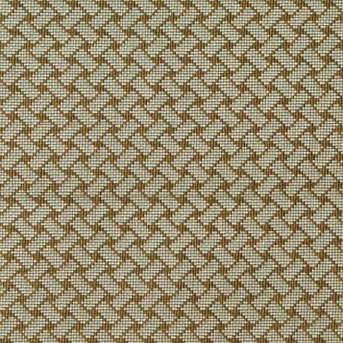 Schumacher Bristol Weave Epingle Aqua Fabric Sample 63390