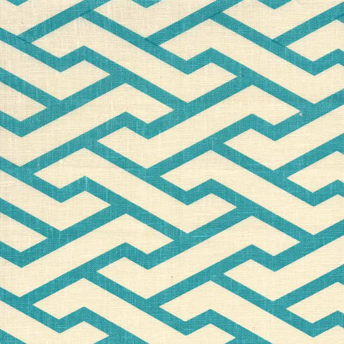 China Seas Aga Turquoise Fabric Sample 6340-07