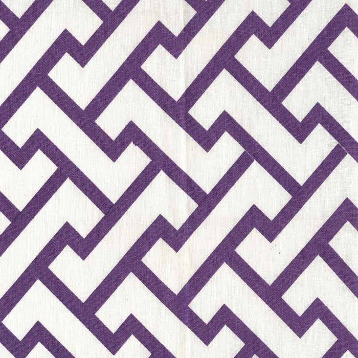 China Seas Aga Purple Fabric Sample 6340-40