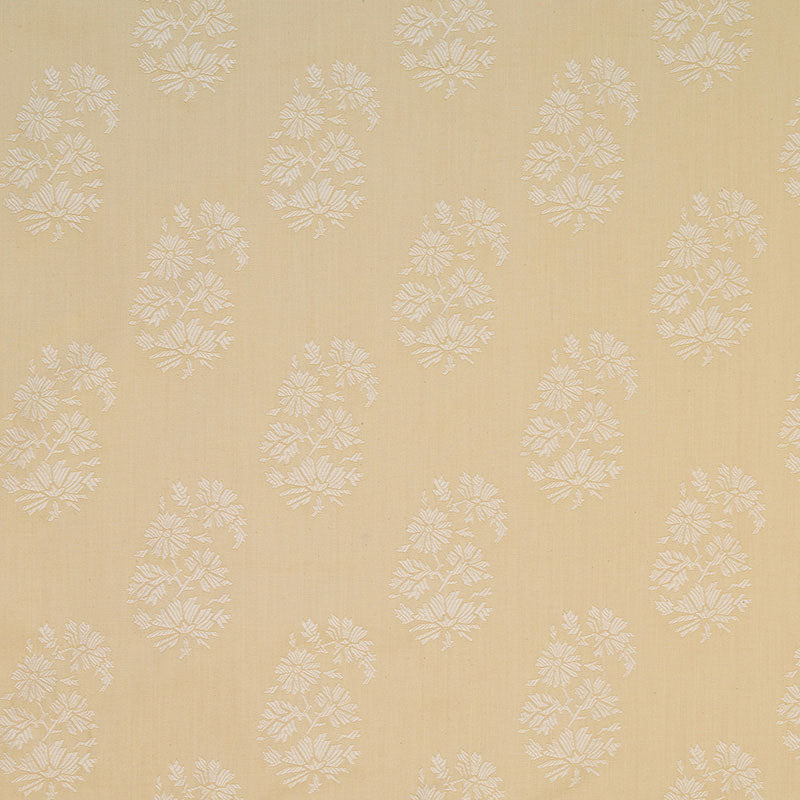 Schumacher Astara Paisley Bone Fabric 63422