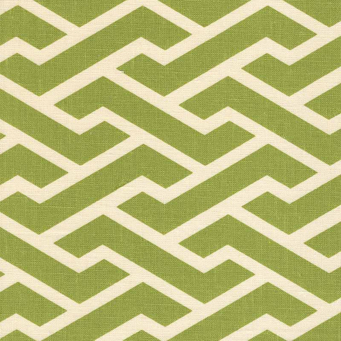 China Seas Aga Reverse Pistachio Green Fabric Sample 6345-14