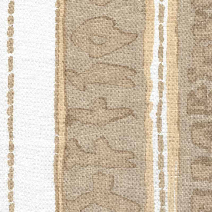 China Seas Abaco Stripe Beiges Fabric Sample 6350-01