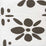 China Seas Wildflowers Ii Brown Fabric Sample 6380-01