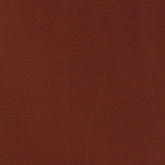 Schumacher Tiepolo Shantung Weave Terracotta Fabric Sample 63860