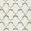 Schumacher Scallop Embroidery Platinum Fabric Sample 64323