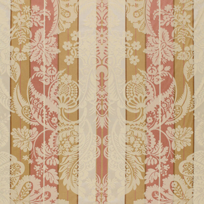 Schumacher Savannah Imberline Damask Rose Quartz Fabric 64392