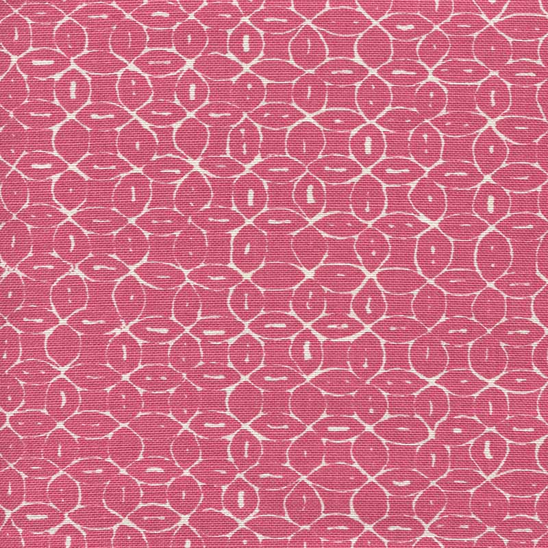 China Seas Melong Batik Reverse Magenta Fabric 6455-14