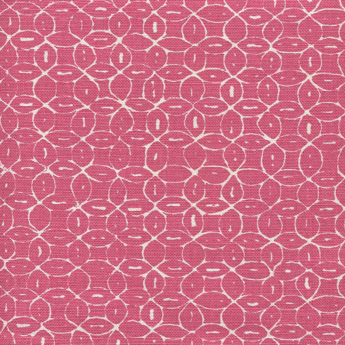 China Seas Melong Batik Reverse Magenta Fabric Sample 6455-14