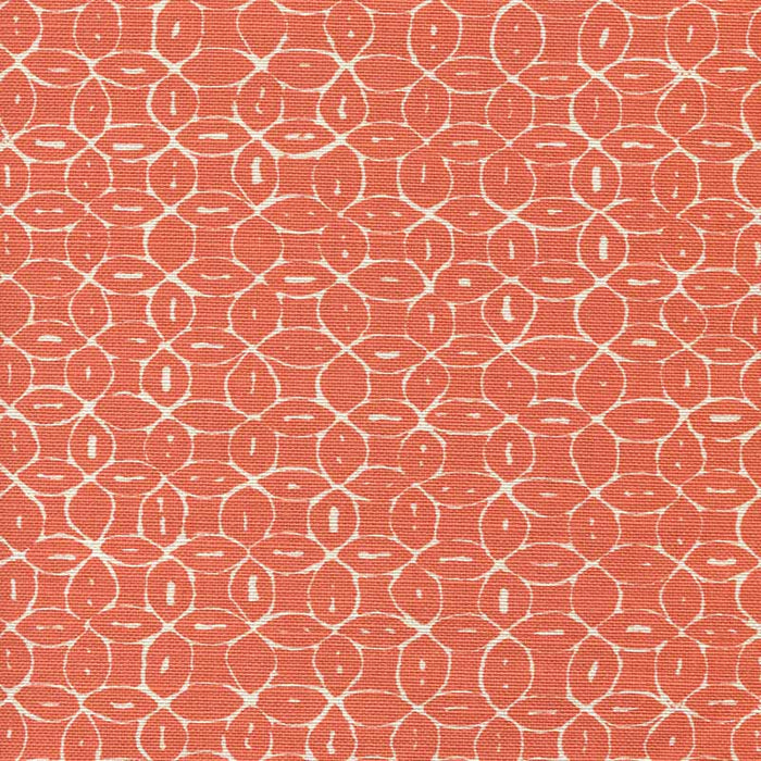 China Seas Melong Batik Reverse Orange Fabric 6455-15