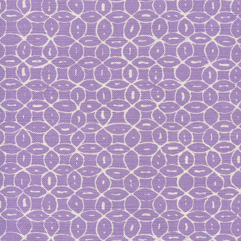 China Seas Melong Batik Reverse Lavender Fabric Sample 6455-32