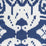 China Seas Island Ikat Dark Blue Fabric Sample 6460-01