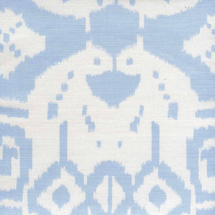 China Seas Island Ikat Zibby Blue Fabric 6460-03