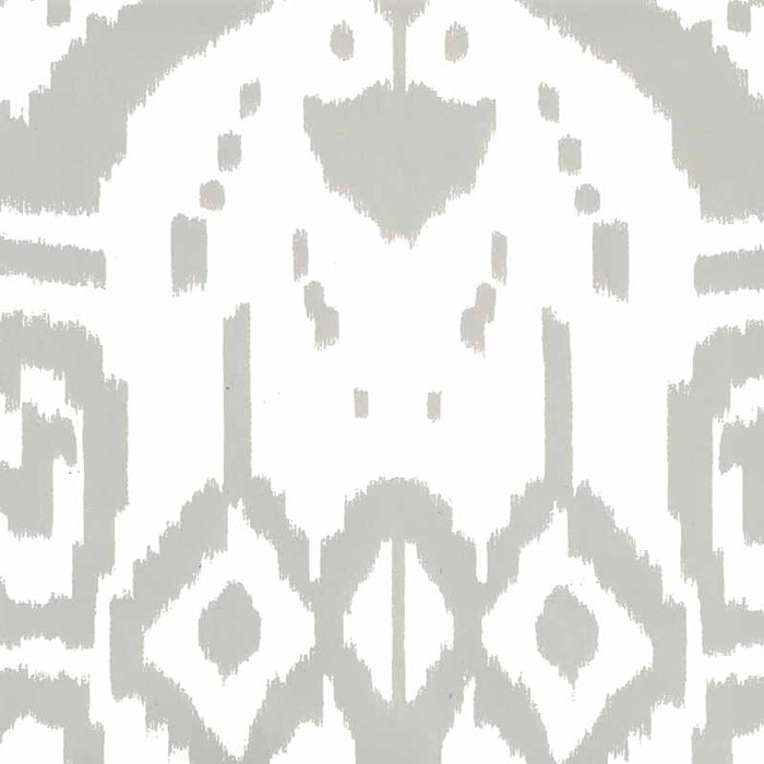 China Seas Island Ikat Gray Wallpaper Sample 6460-16WP