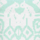 China Seas Island Ikat Pale Aqua Fabric 6460-32