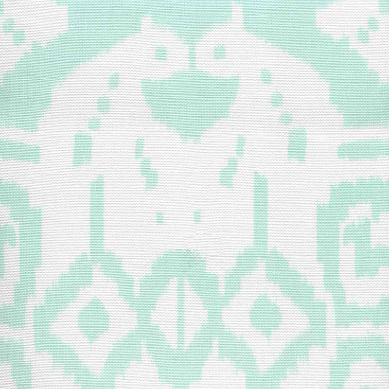 China Seas Island Ikat Pale Aqua Fabric 6460-32