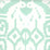 China Seas Island Ikat Pale Aqua Wallpaper Sample 6460-32WP