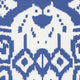 China Seas Island Ikat Royal Blue Fabric 6460-41