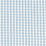 Schumacher Barnet Cotton Check Sky Fabric Sample 64629