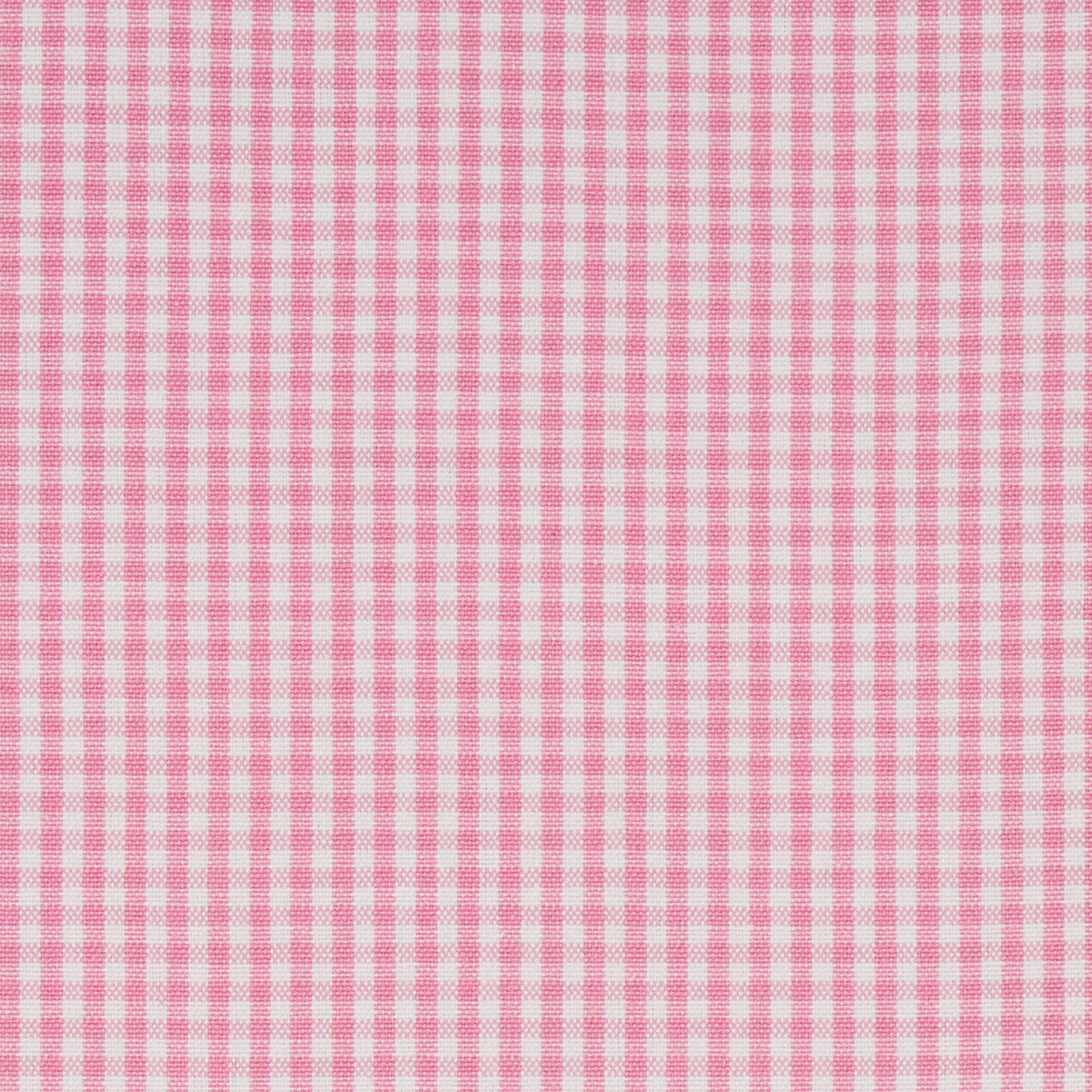 Schumacher Barnet Cotton Check Blush Fabric 64649