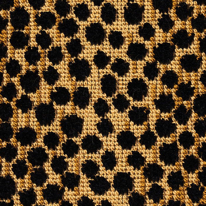 Schumacher Nakuru Linen Velvet Leopard Fabric 64734