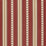 Schumacher Francesca Stripe Rouge Fabric 64752