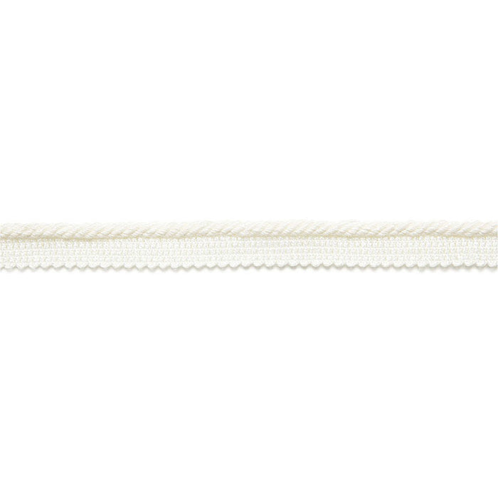 Schumacher Aimee Linen Lipcord Blanc Trim Sample 65430