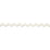 Schumacher Chantal Linen Rickrack Blanc Trim Sample 65460