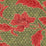 China Seas Antick Batik Greens Terracotta Fabric Sample 6550-02