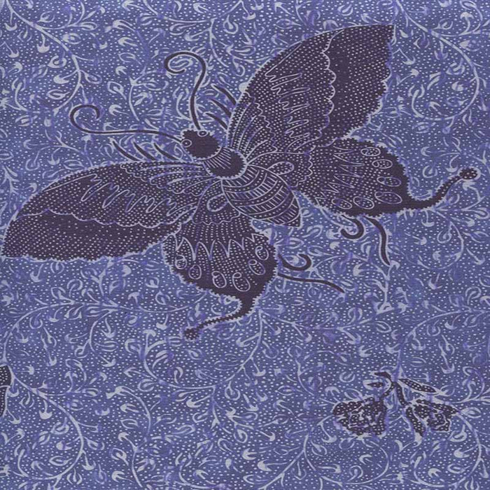 China Seas Antick Batik Navy Fabric Sample 6550-04